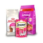 Корма и лакомства для кошек