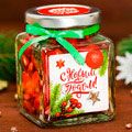 Новогодние сладости и чай